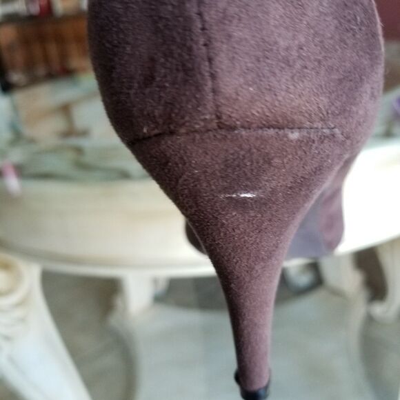 👢 Brown furred ankle boots - Picture 6 of 6